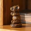 Resin Collectible Figurine 5.12x3.94x3.54in Priest Craft Ornament  Garden Decoration