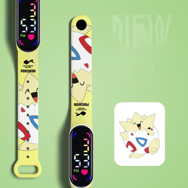 

Электронные часы 1 шт. персонализированные модные брендовые наручные часы с принтом креативные супер милые кукольные часы в подарок на день рождения водонепроницаемые сенсорные светодиодные