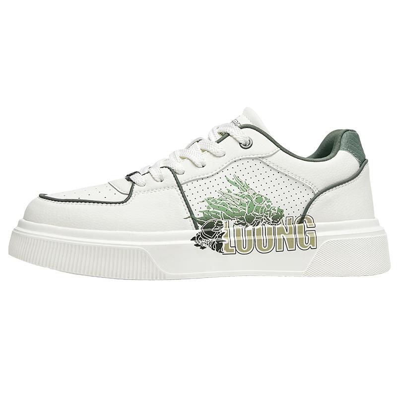 HLA Men s Chinese Dragon Breathable Casual Board Shoes 42