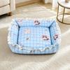 Soft Pet Bed with Raised Sides Cozy for Everyday Napping