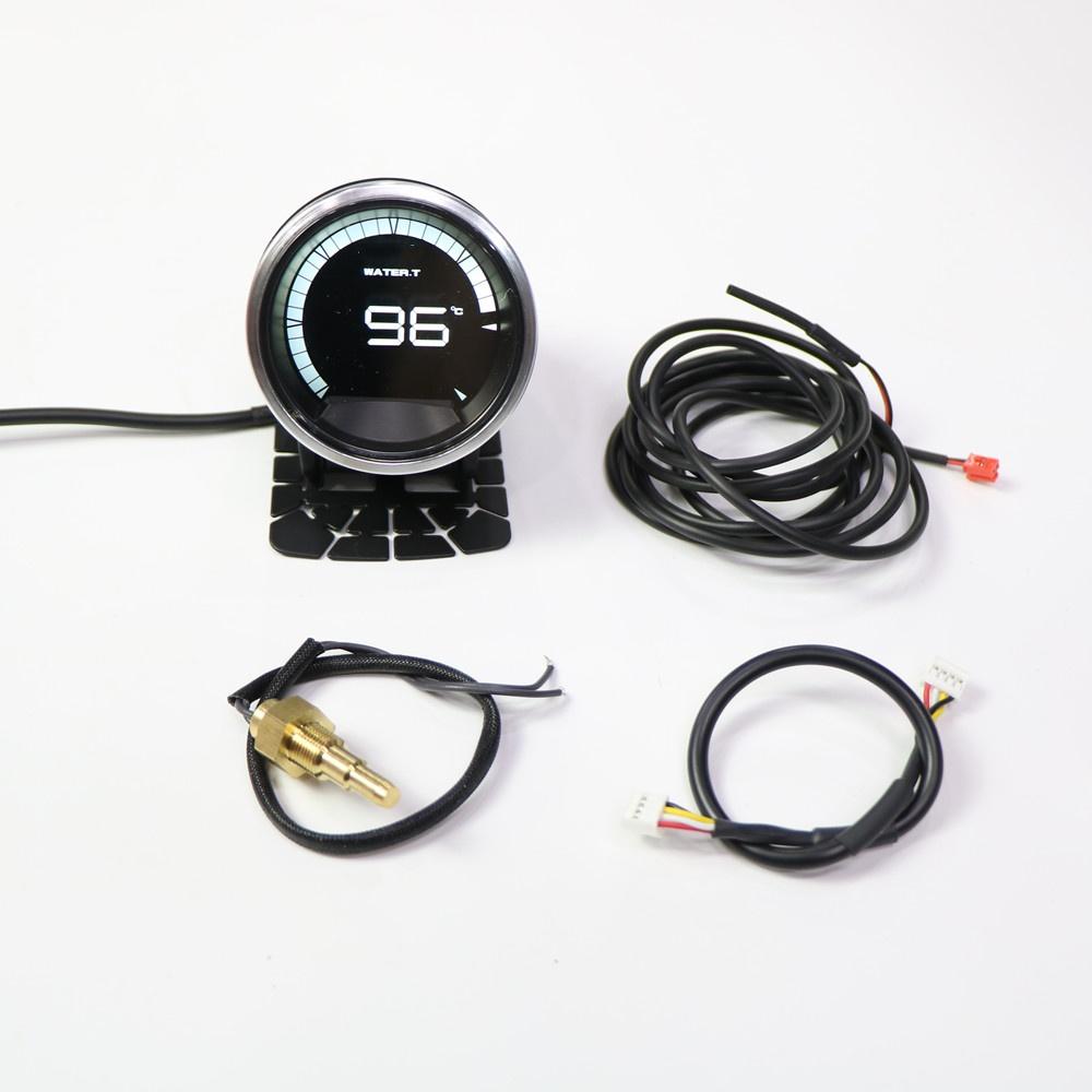 Def A2 7-Color OBD2 Gauge 2.5 Inch Water Temperature Oil Pressure Turbo Oil Temp Vacuum Voltage Universal 60mm Car Meter