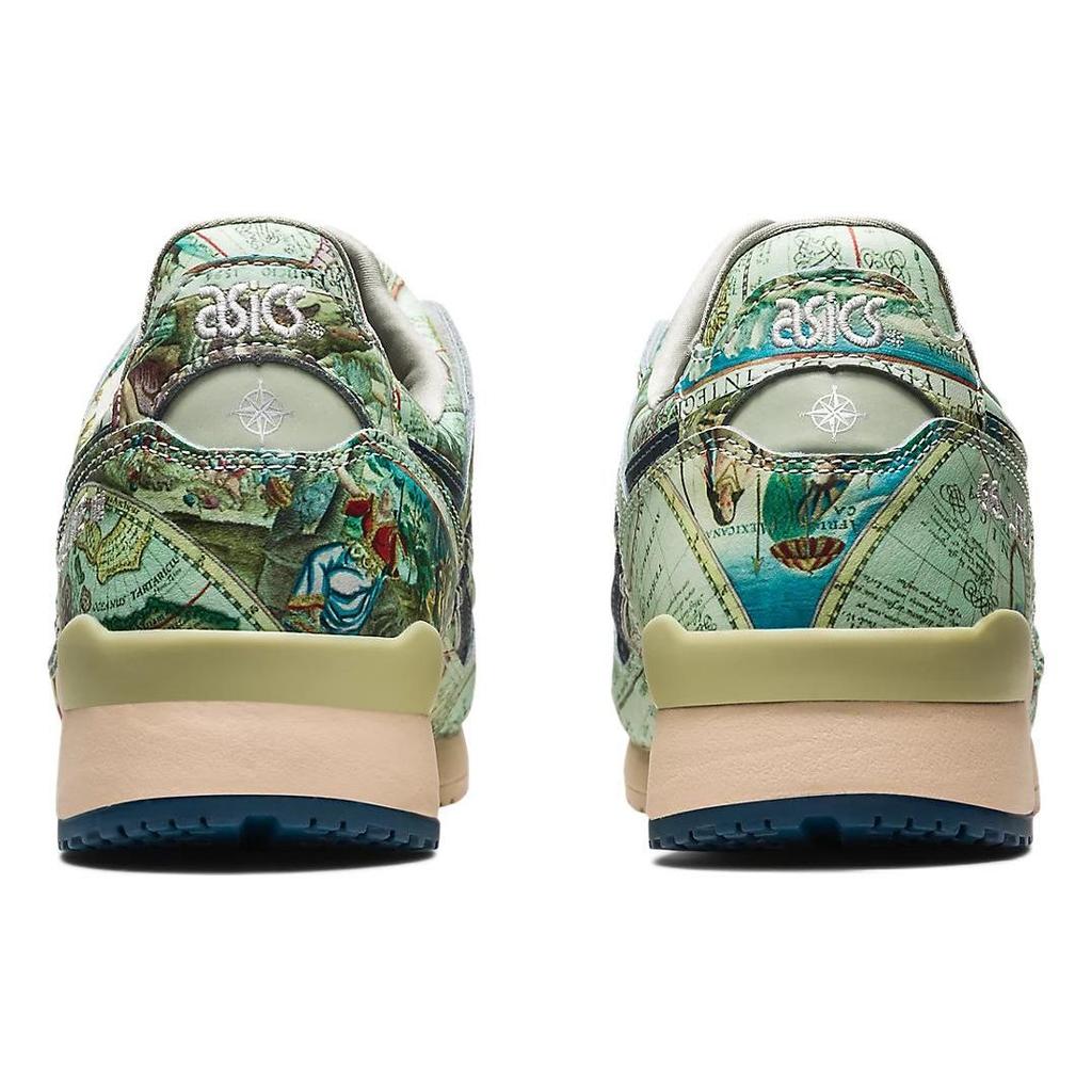 Atmos X ASICS Gel Lyte 3 OG Aged Map Men Sneakers Green Ice-Green Midnight-Blue 1201A856-300