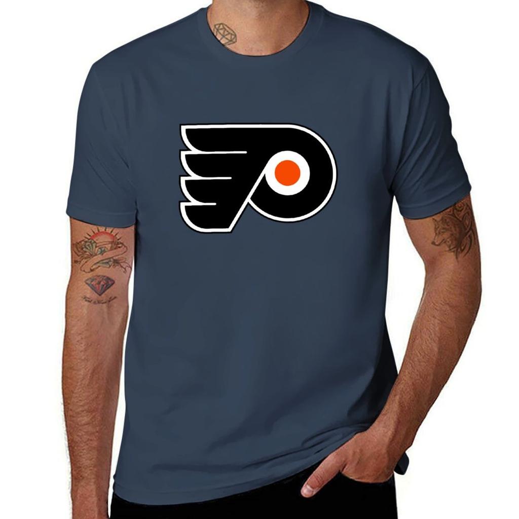 Flyers Logo T-Shirt Lässiges Muster Print T-Shirt T-Shirt