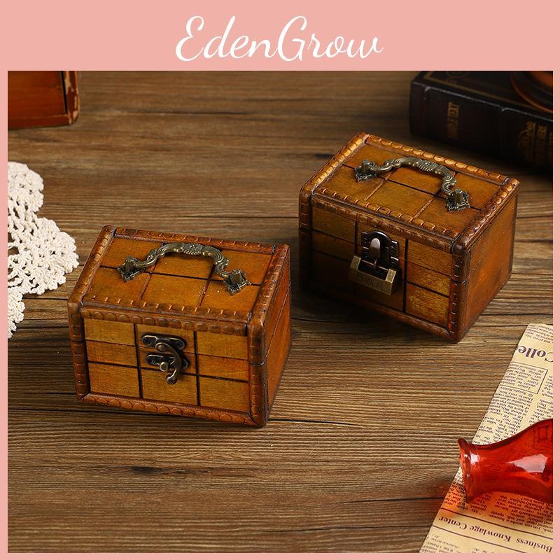 Organizer Wooden Vintage Box For Cosmetics Toys And Home Accessories Office