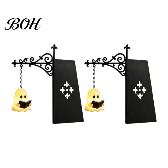 Book Nook Beleuchtung Vintage Bibliothekslaterne Nachtlicht, Magische Leseecklampe, Dekorative Tragbare Tischlampe Bücherregal für Regal Schreibtisch, Bezaubernd