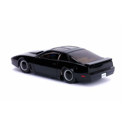 Knight Rider Jada Toys Metals Hollywood Rides 1/24 Scale Diecast Car K.I.T.T. with Scanner Light Light Up