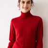 Flower Cashmere Sweater for Women In Autumn and Winter Latest Simple and Versatile Warm Base Blouse Soft and Glutinous One Tone Sweater