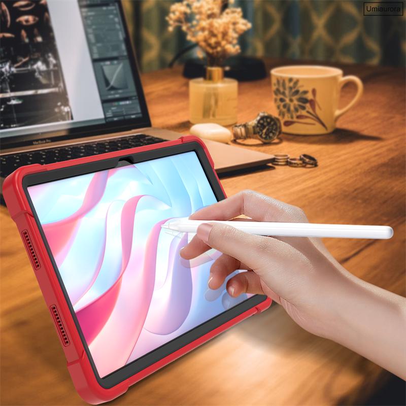 For Honor Pad X8 X8a 11" NDL-W09 X9 X9a 11.5 Inch Pad10 12.1" HEY3-W00/W10 Shockproof Silicon PC Tablet Case Stand Cover Funda