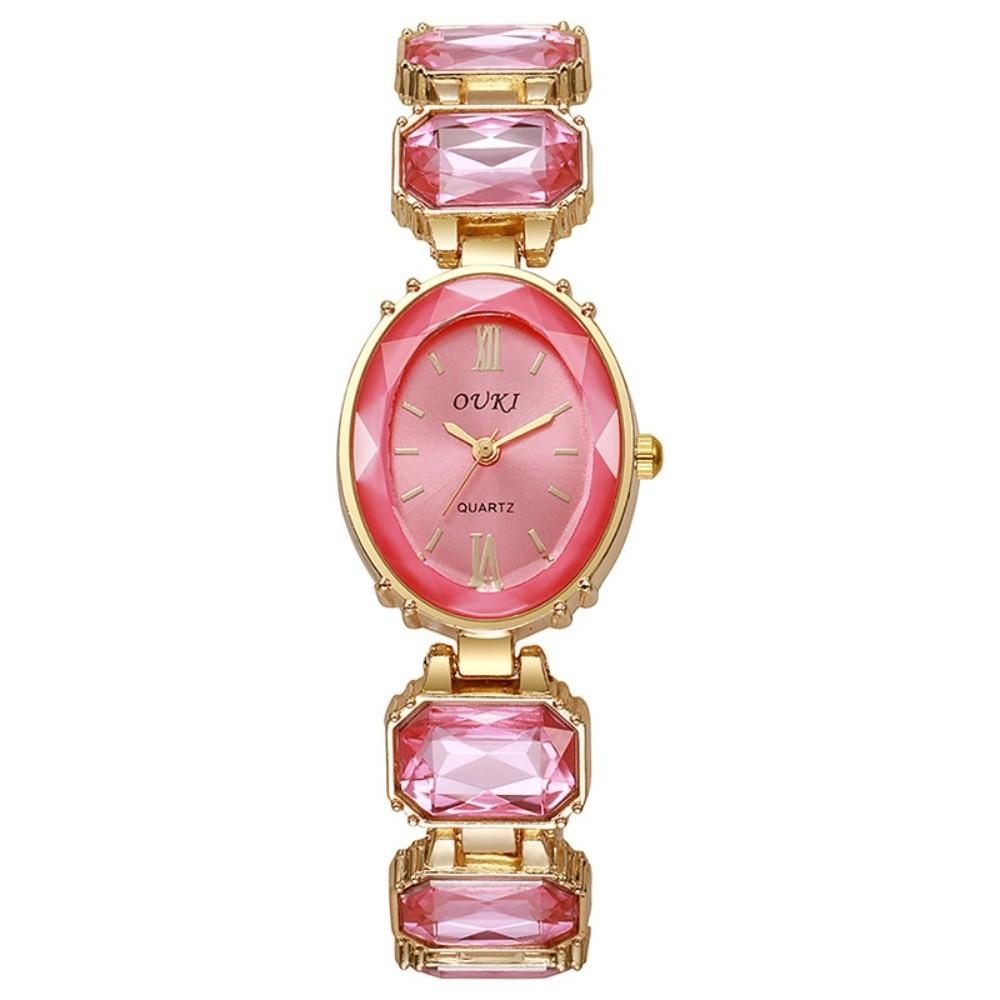 Diamond Studded Watch Strap Quartz Watches Rhinestone Women Wristwatch Wrist Decoration Women Girl