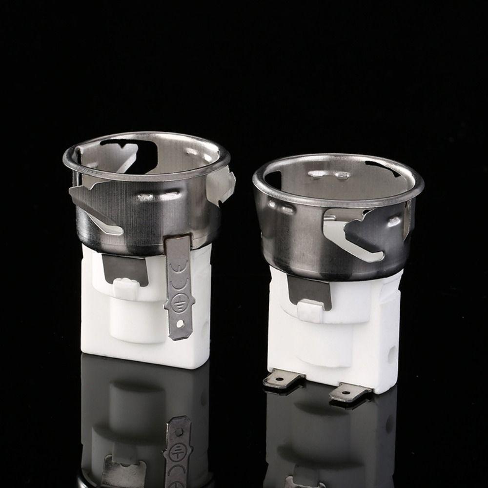 25W Oven Lamp Holder Ceramic Base Oven Lamp Cap Illumination Lamp Holder  Appliance