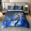 Boys Basketball Duvet Cover For Teen Girls Boys,Basketball Player Bedding Set For Bedroom Decor, Duvet Cover Set And Pillow Case