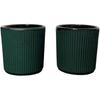 CAST IRON CUPS 2 PCS CAST IRON SET FOR TEA AND HERBS 100ml