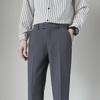 Men's Slim Fit Nine-Point Suit Trousers: Business, Formal, and Casual Wear for Spring and Summer.