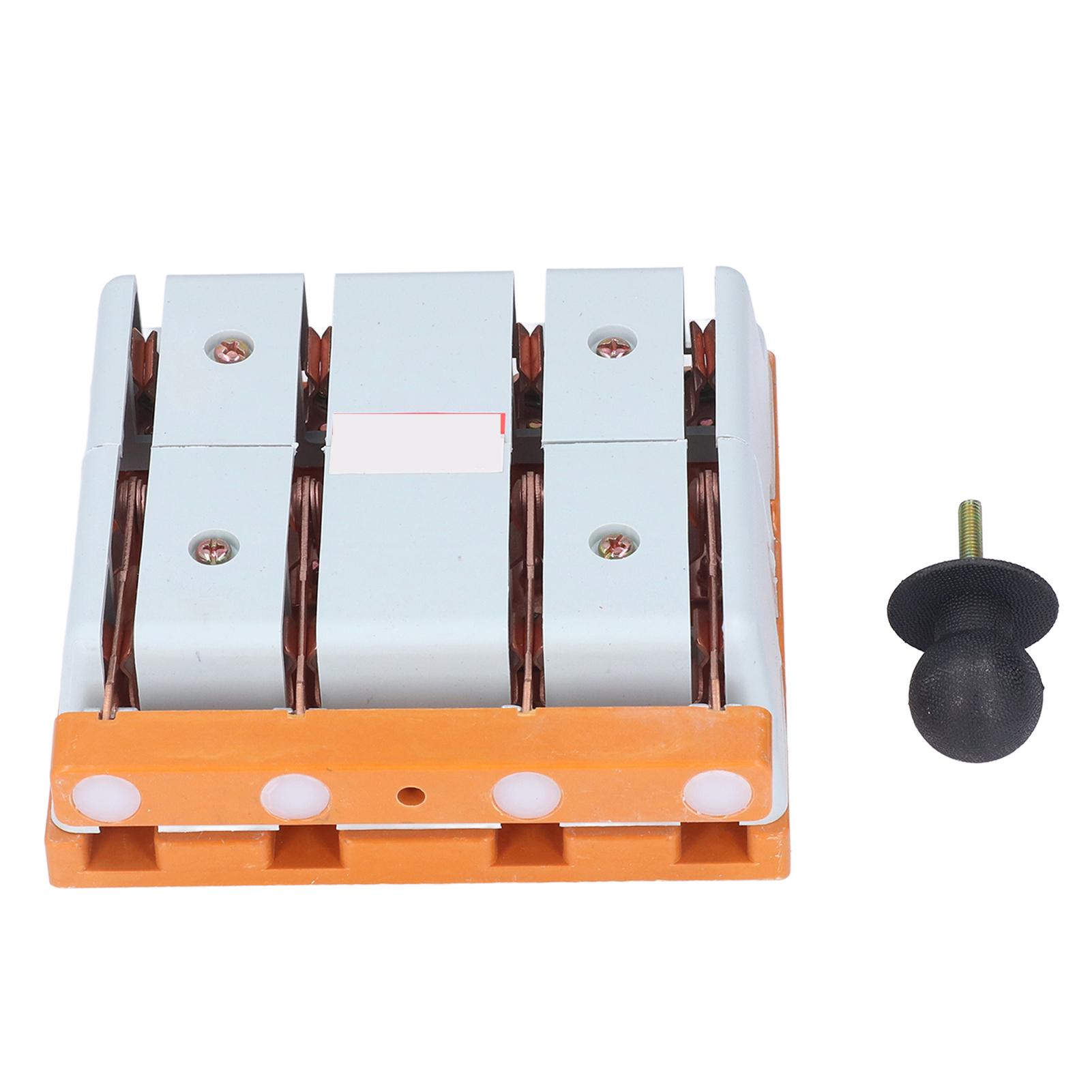 

HS11F100/48 Knife Switch Double Pole Double Throw Anti Misoperation Isolation Switch 380V 100A