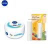 Moisturizing Cream 200ml with Mentholatum Lip Balm 4g Set
