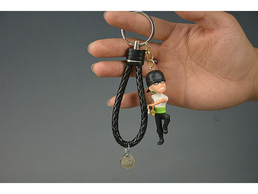 Piraten Schlüsselanhänger Geschenk: Blind Box Anime-Figuren - Monkey D. Luffy, Zoro, Chopper, Ace