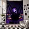 Wall TapestryScream Ghostface Art Hanging Cloth Decorative Background Cover for Room Decoration