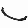 4 Piece Bumper Lip Splitter Spoiler Carbon Fiber Pattern Rugged Front Bumper Lip Diffuser Universal for Car