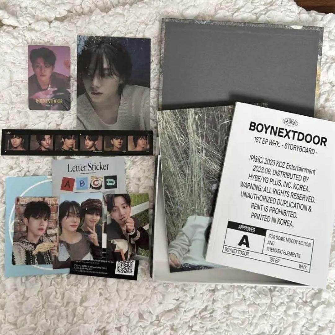 

[USED] BOYNEXTDOOR 1ST EP - STORYBOARD