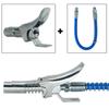 Grease Gun Adapter Hose Kit Gun Lock Grease Coupler Quick Release Lock On Coupling End 1/8” NPT SAE & Metric Zerk Fitting