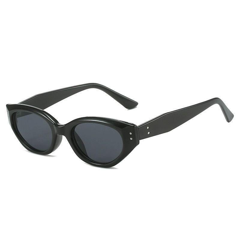 Xiaohongshu-inspired Cat-Eye Sunglasses: UV Protection, Face-Slimming Style for Men and Women