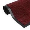 VidaXL Schmutzfangmatte Rechteckig Getuftet 60x90 cm Rot