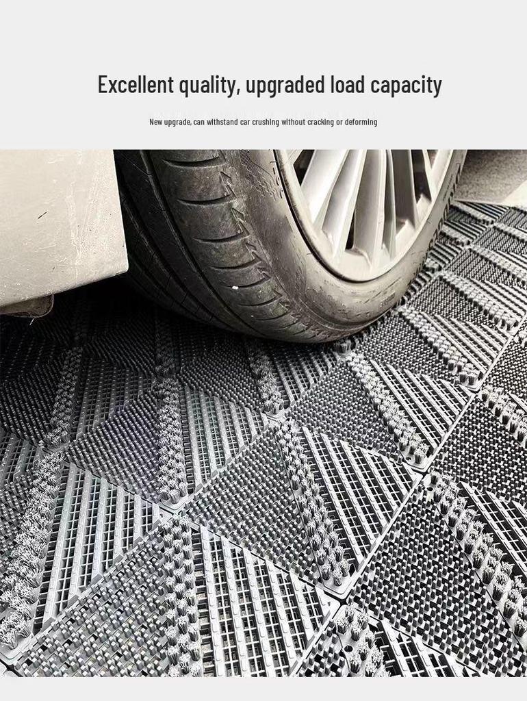 Commercial Anti-Slip Door Mat: Durable, Interlocking, Wear-resistant, Mud Scraper for Hotel & Office Entrances.