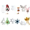 Christmas Lollipops Cutting Dies Christmas Embossing Cutting Dies for Birthday Card Making DIY Scrapbooking Stencil Mold