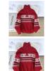 Men's Retro High Neck Knit Sweater - Warm, Loose, Half-Zip for Autumn & Winter