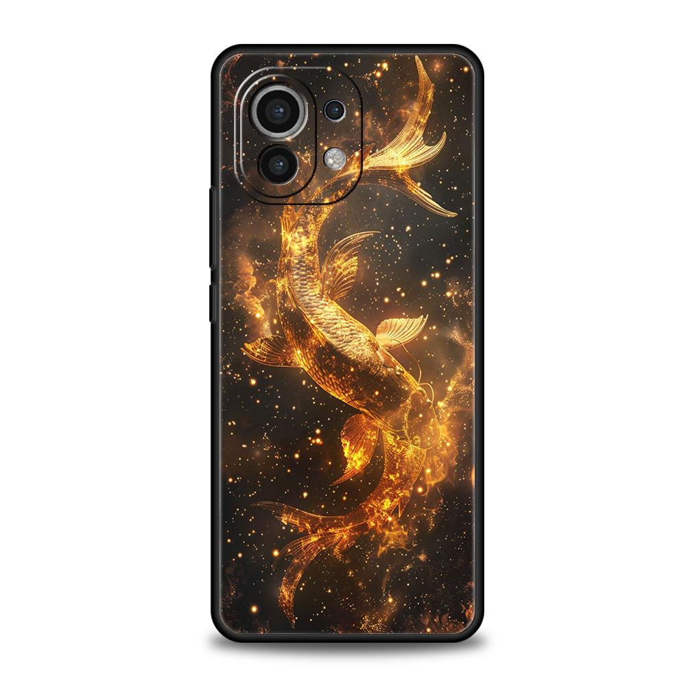 Moon Galaxy Universe Phone Case For Xiaomi 15 14 13 12 Lite 14T 13T 12T Pro Poco X7 X6 X5 X4 X3 NFC F7 Ultra F6 Pro Soft Cover
