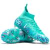 Scarpe da Calcio Sportive da Uomo Fg/Ag Chiodi Lunghi per Adulti Prato Artificiale Scarpe Durevoli Specifiche per l'Allenamento Scarpe Alte Scarpe Antiscivolo