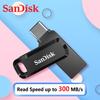 SanDisk 128GB otg usb type c Flash Drive 64GB 256GB 512GB Ultra Dual GO OTG Pen Drive original sandisk usb Memory Stick U Disk for Type C phone Laptop