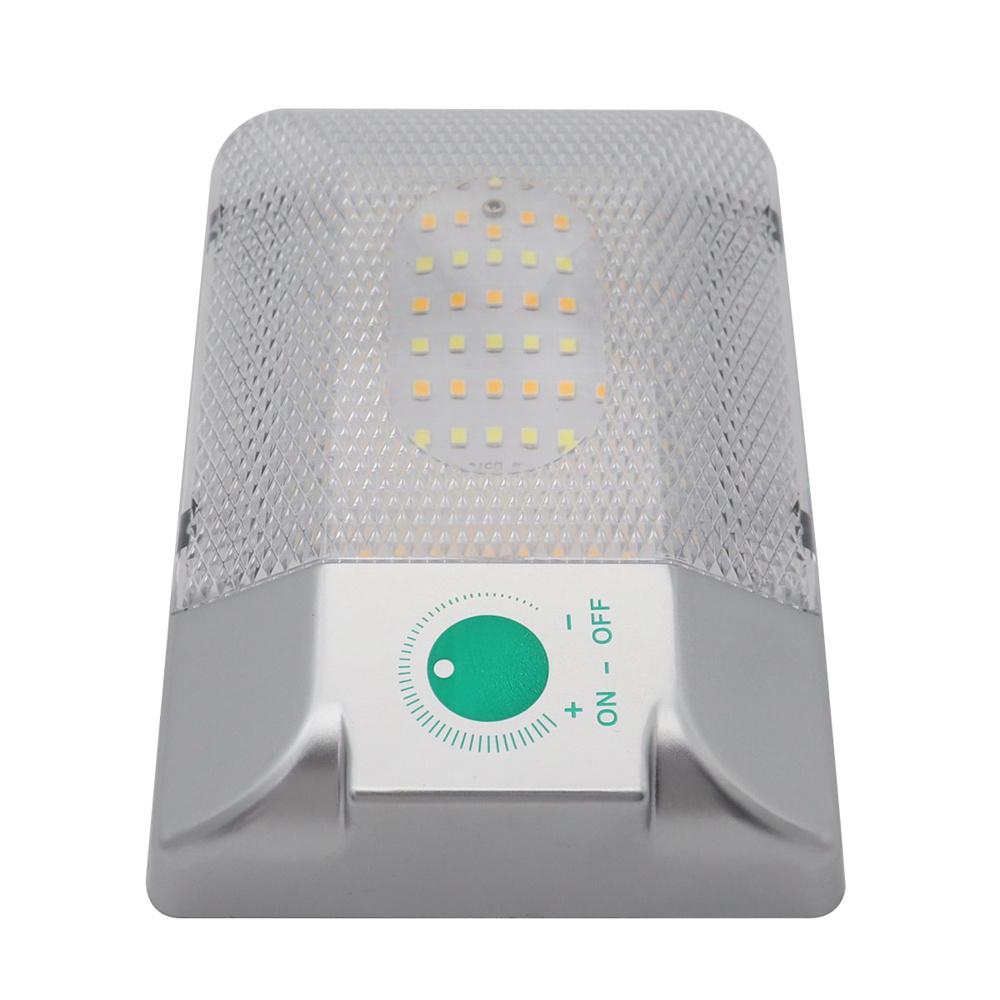 1x Interior LED Reading Light Infinite Touch Dimmable 6000 White For 12V RV Boat