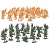 26/52/100pcs Mini Soldiers Model Indoor Decor Collection Sand Table Military Simulation Game Props for Party Birthday Gift XJM