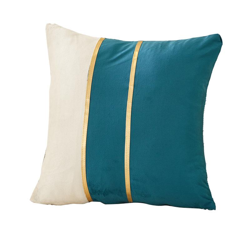 Elegant Sofa Pillowcase Party Atmosphere Pillow Cover Velvet Pillow Cover  for Room Sofa Decor Soft Solid Dyed for Bed