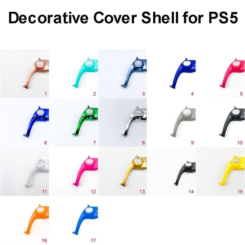 Change Color Replacement Controller Shell Controller Trim Faceplate for PS5 BDM010-050 Repair Parts