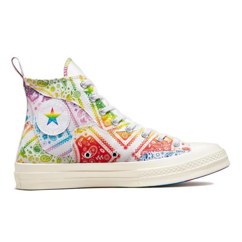 Converse 1970s Chuck Taylor All Star Casual & Versatile High Top Canvas Shoes Unisex Dazzling Colour