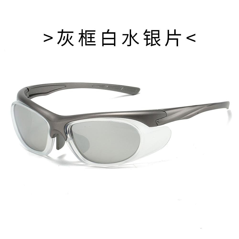 Trendy Sports Sunglasses For Women And Men Stylish Outdoor Cycling Glasses Tech-Inspired Shades For Active Lifestyle And Fas