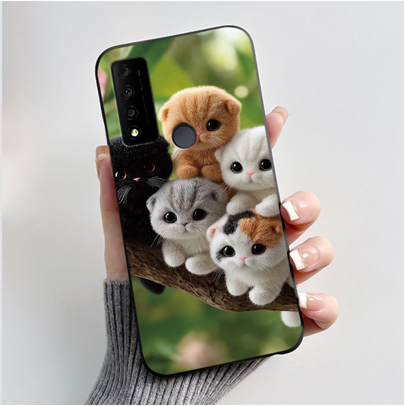 For TCL 30 XE 30 V 5G 30 XL Case Luxury Cute Cool Black Silicone Back Cover For TCL 30XE 30V 30XL Phone Cases TCL30XE Etui Funda