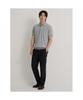 Binpolmen [Essential] Italian Cotton Collared Neck Knit Gray