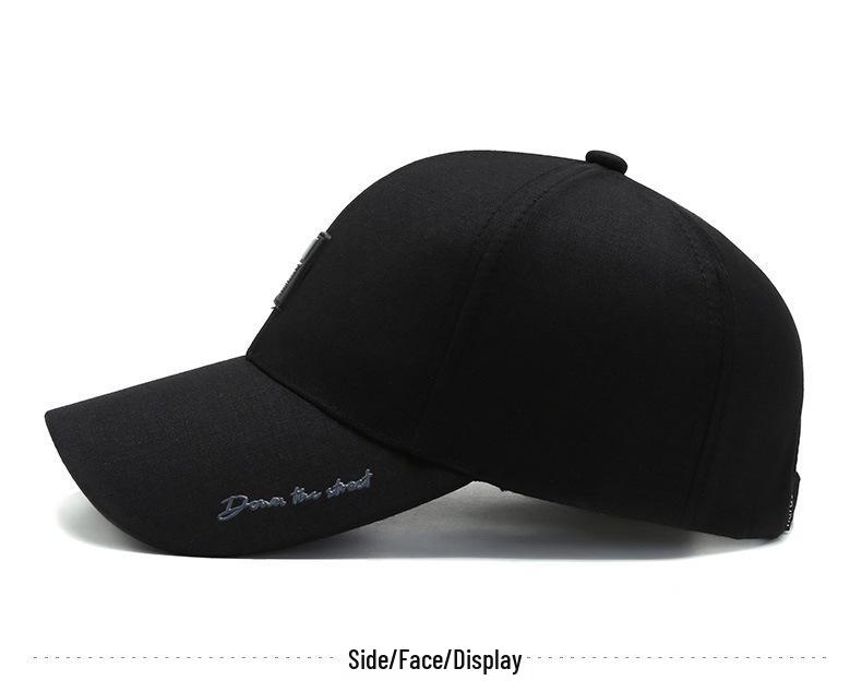Unisex Wide Brim Baseball Cap: Sun-Protection Duckbill Hat for Spring/Summer Outdoor Sports & Casual Wear