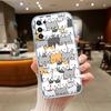 Cat Cartoon Case for Motorola G10 G20 G04 E30 E40 E22 E20 E13 E15 G22 G23 G05 G75 G35 G55 E22S E7 G6 G7 G8 G9 Plus Power Play