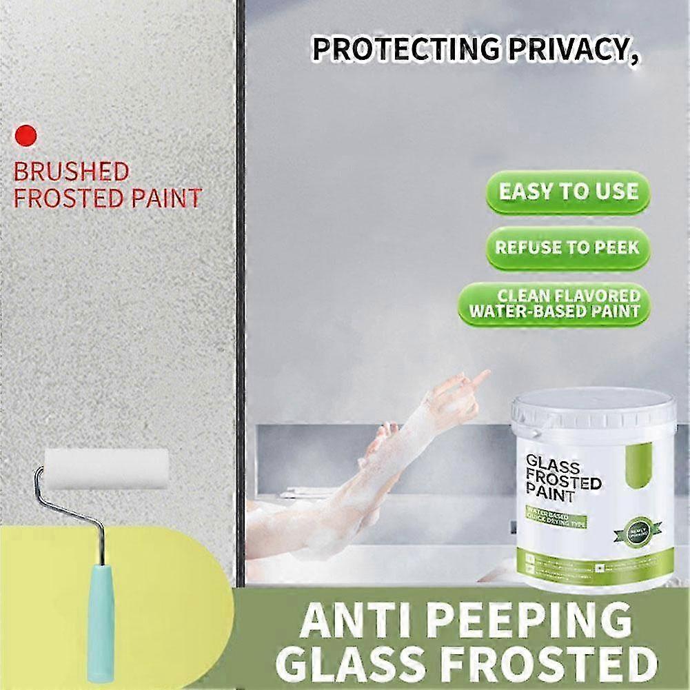 2025 Frosted Glass Paint for Window - Window Privacy Paint, Waterproof & UV Resistant