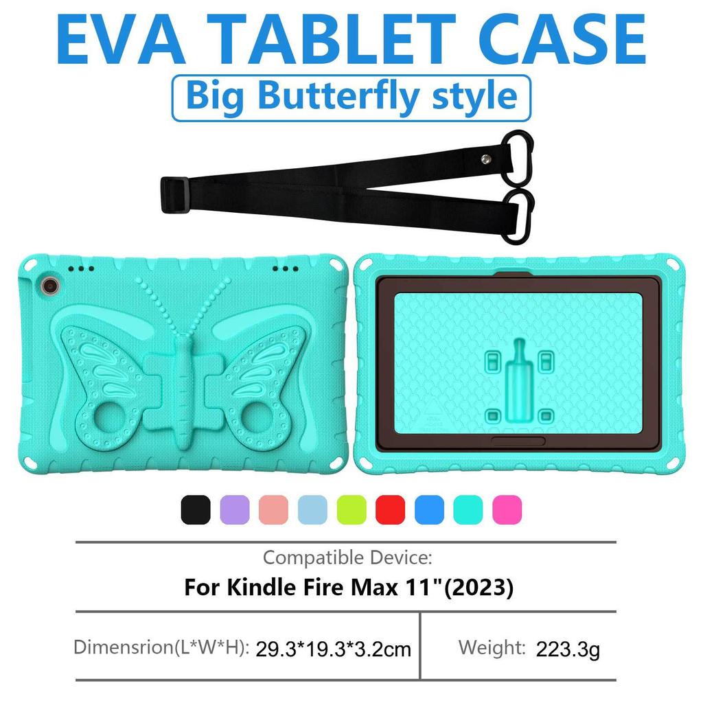 Protective Case for Kindle Fire Max 11 (2023) and Fire HD8 Tablet