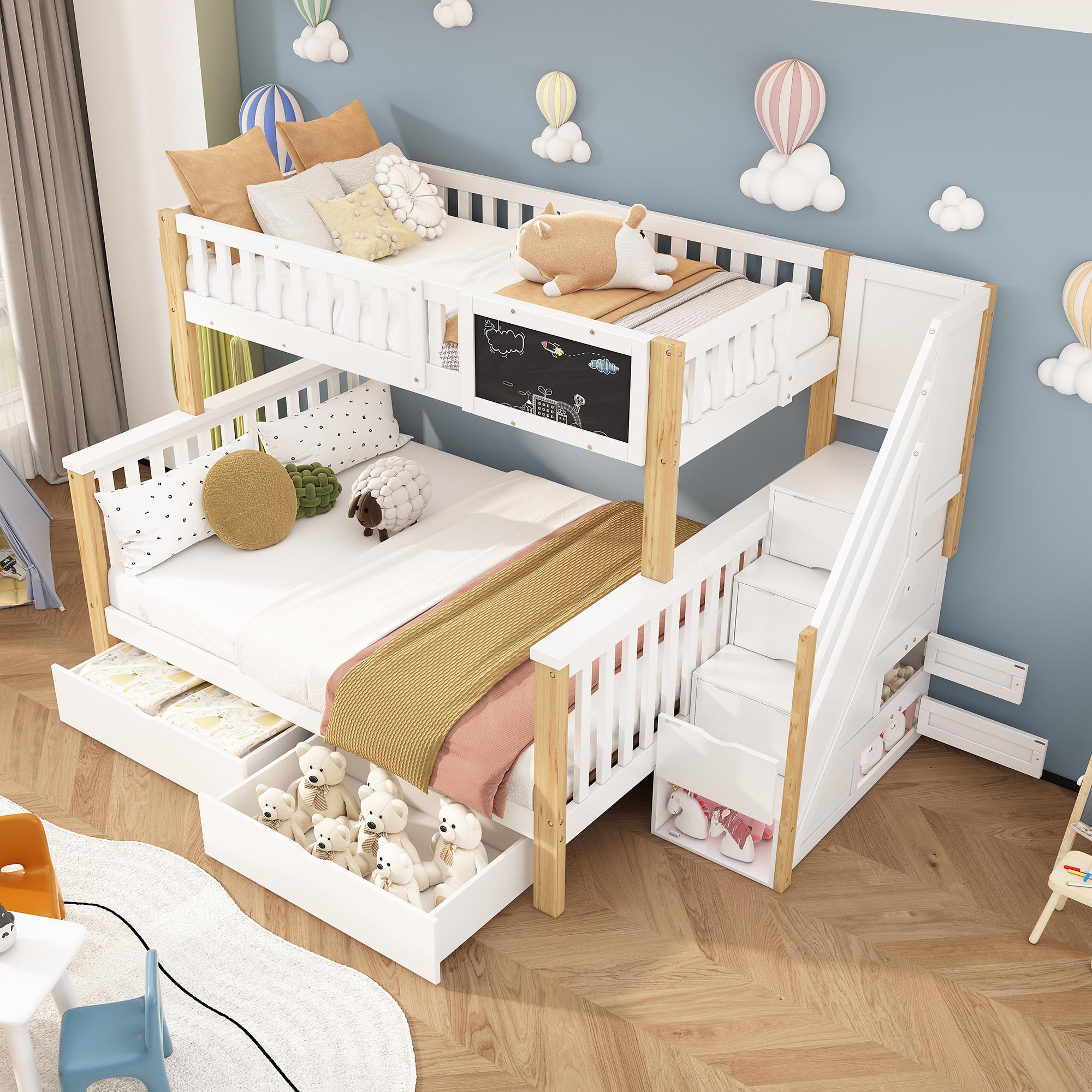 Children`s Bunk Bed, Double, Multifunctional Bed