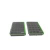2PCS Fishing Tackle Box with 20 Removable Dividers PP Rainproof Fishing Lure Box Storage Organizer f
