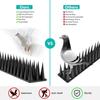 8/12pcs Anti Climb Anti Bird Spike Strip Waterproof Pigeon Deterrent Spikes  Balcony Eaves