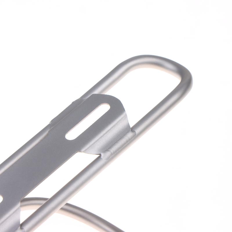 Lightweight Titanium Alloy Bicycle Water Bottle Holder Rustproof Cage Bike Bottle Bracket For Mountain Road Bike Cycling