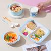 Ultraman Kids' Melamine Bowl Set: Cute, Drop-Proof, Scald-Proof, Perfect for Baby and Toddler Meals