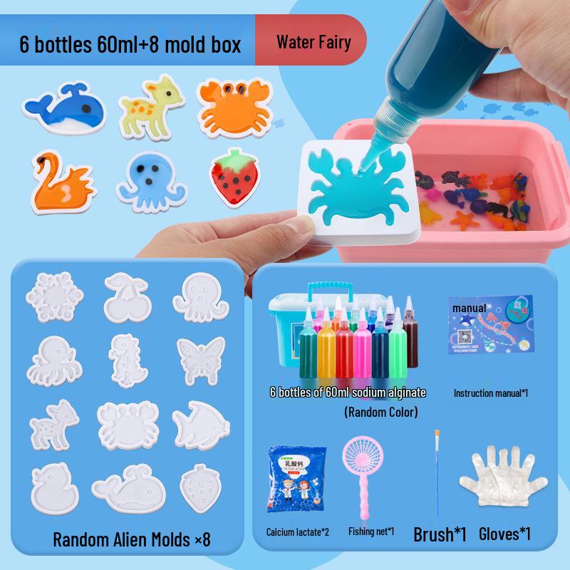 

Детский перламутровый набор для создания водяных эльфов своими руками - Праздничный подарок